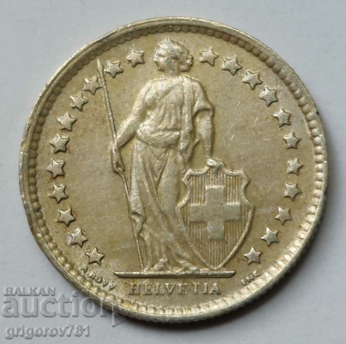 Ασημένιο φράγκο 1/2 Ελβετία 1963 Β - Ασημένιο νόμισμα #34 με τιμή € 3.83 | 7.49 BGN Ασημένιο φράγκο 1/2 Ελβετία 1963 Β - Ασημένιο νόμισμα #34 με τιμή € 3.83 | 7.49 BGN