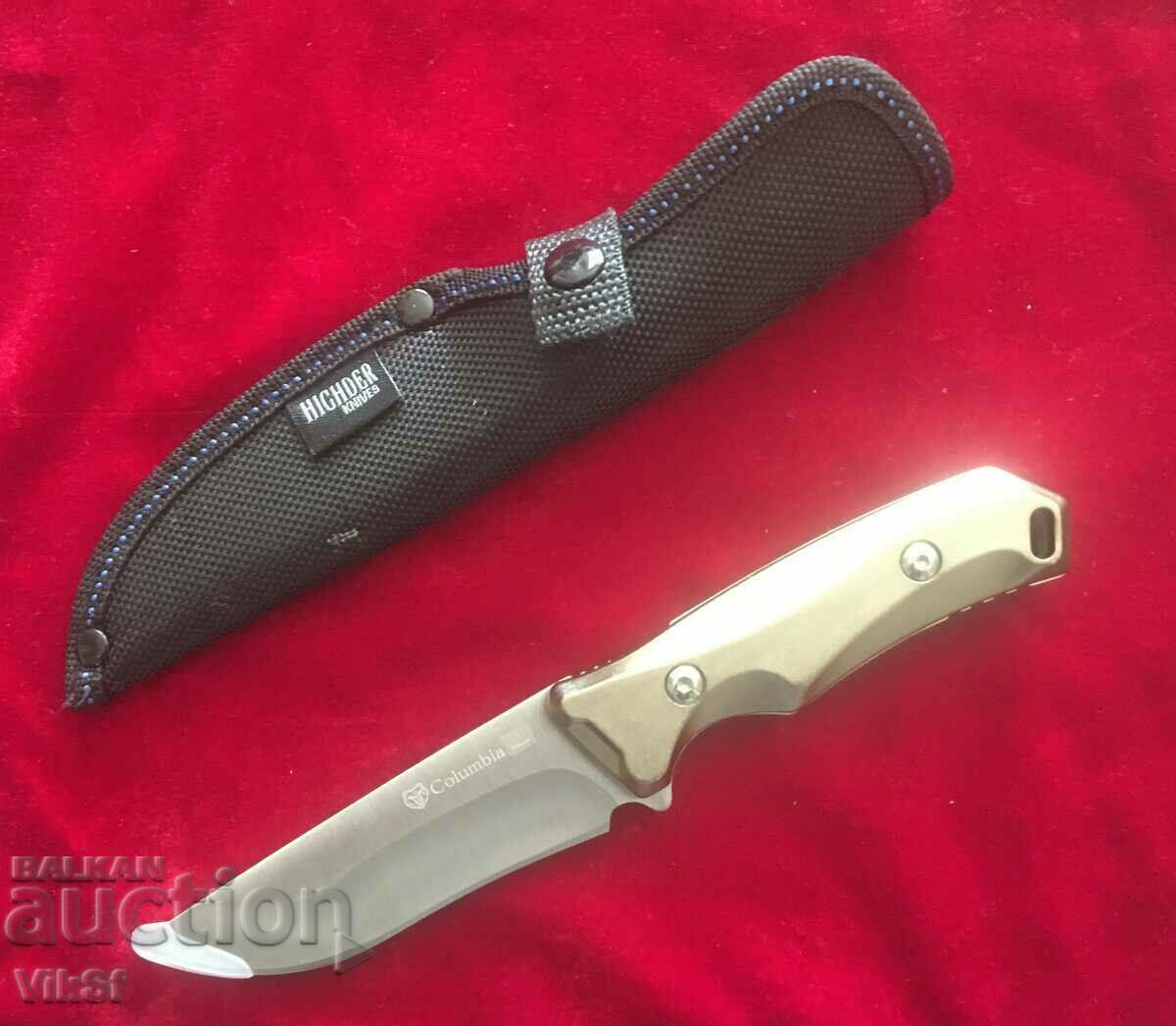 Κυνηγετικό μαχαίρι SANJIA 100x200 /μεταλλικές λεπίδες/