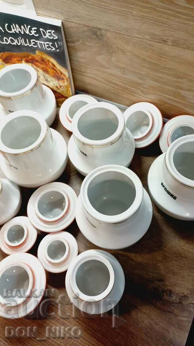 Auction Porcelain Spice Jars Auction Porcelain Spice Jars