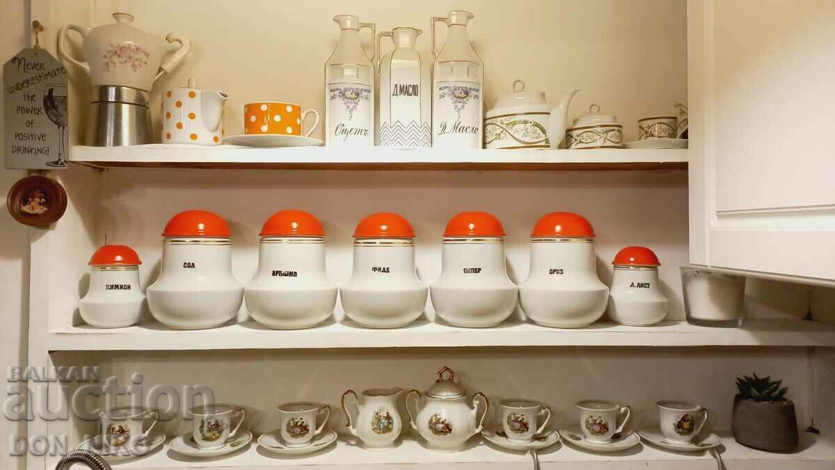 Delivery of Porcelain Spice Jars Delivery of Porcelain Spice Jars