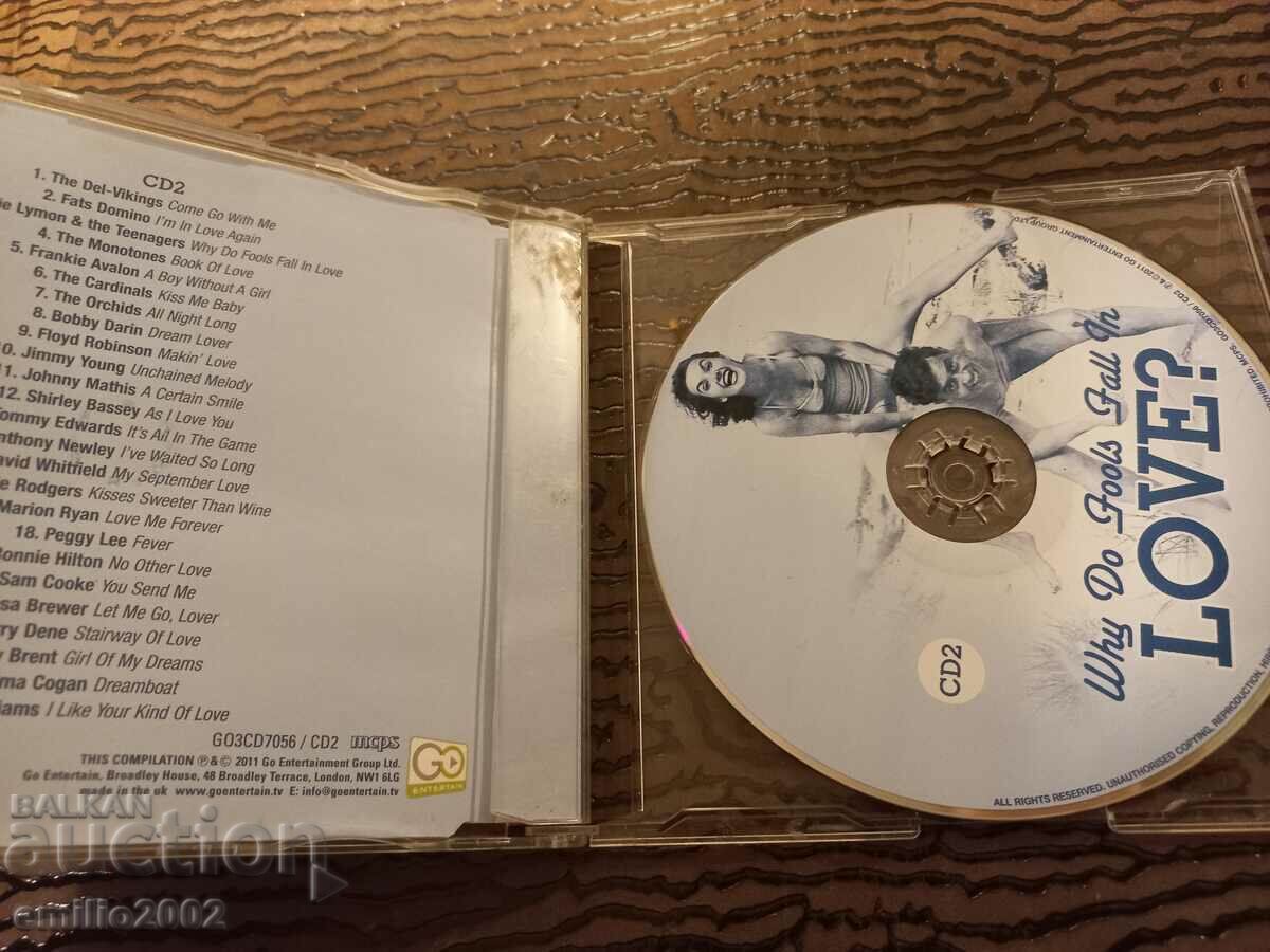 Audio CD Why do fools fall in love with price 1.99 BGN | € 1.02 Audio CD Why do fools fall in love with price 1.99 BGN | € 1.02
