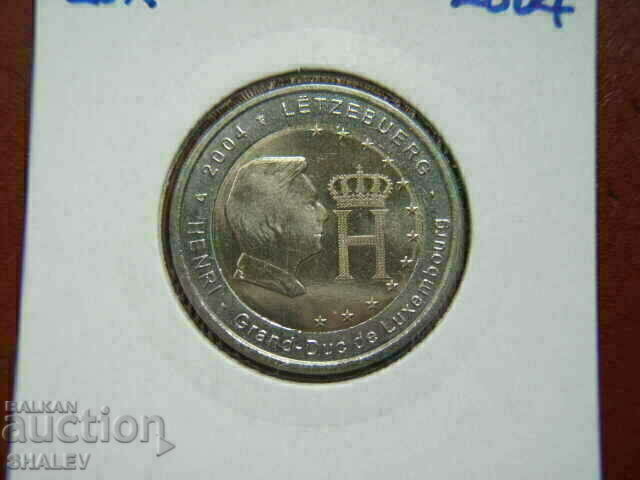 2 euro 2004 Luxemburg „Henri” - Unc (2 euro) cu preț 14.89 BGN | € 7.61