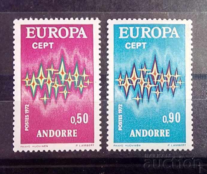 French Andorra 1972 Europe CEPT 18 € MNH