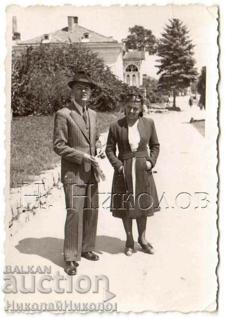 1941 LITTLE OLD PHOTO KYUSTENDIL TOWN VIEW G045