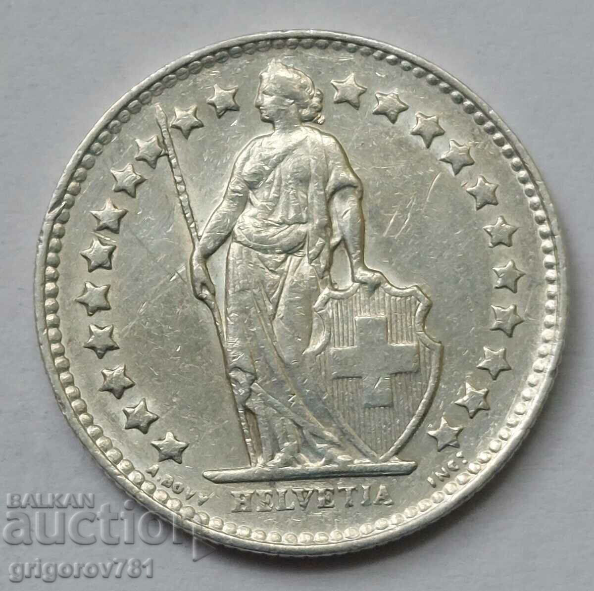 Ασημένιο φράγκο 1/2 Ελβετία 1951 Β - Ασημένιο νόμισμα #93 με τιμή € 3.83 | 7.49 BGN Ασημένιο φράγκο 1/2 Ελβετία 1951 Β - Ασημένιο νόμισμα #93 με τιμή € 3.83 | 7.49 BGN
