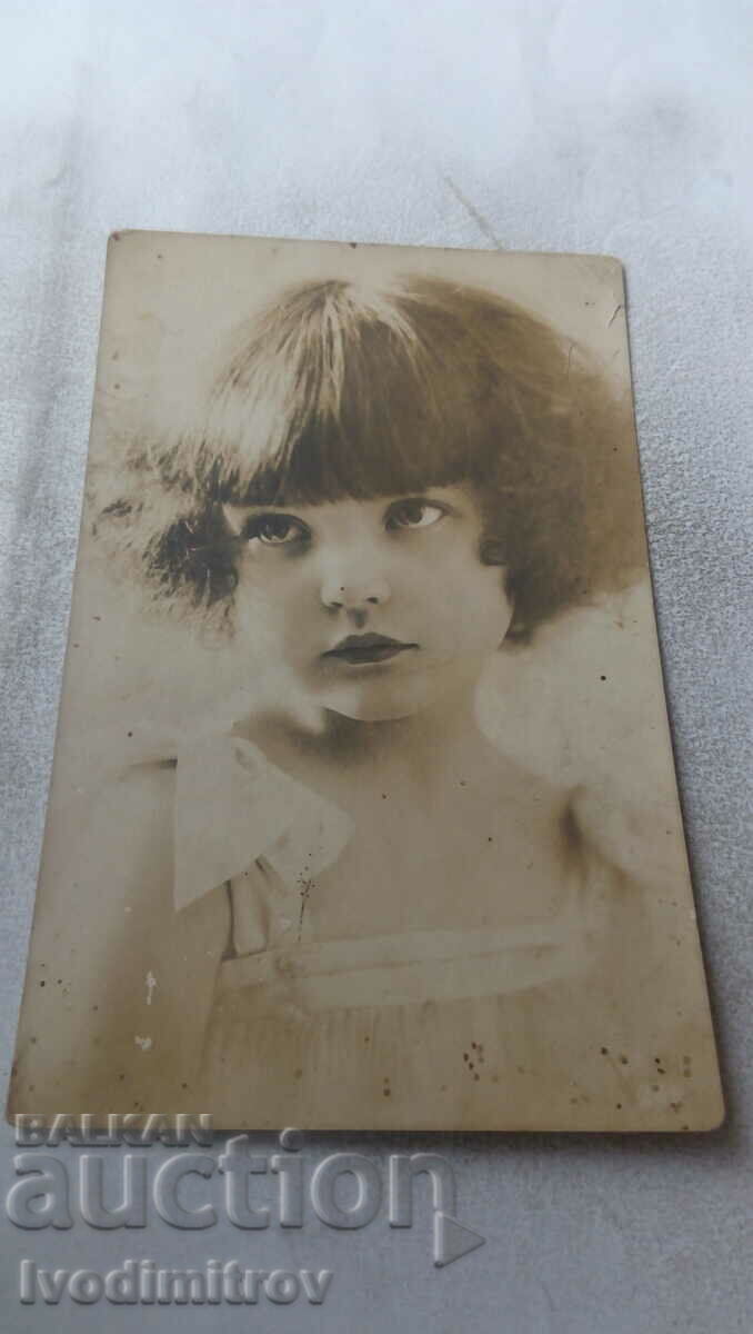 Καρτ ποστάλ Young Girl 1928