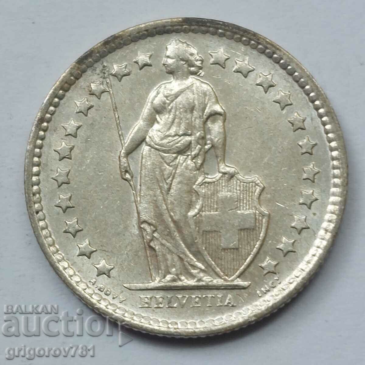 Ασημένιο φράγκο 1/2 Ελβετία 1964 Β - Ασημένιο νόμισμα #109 με τιμή 7.50 BGN | € 3.83 Ασημένιο φράγκο 1/2 Ελβετία 1964 Β - Ασημένιο νόμισμα #109 με τιμή 7.50 BGN | € 3.83