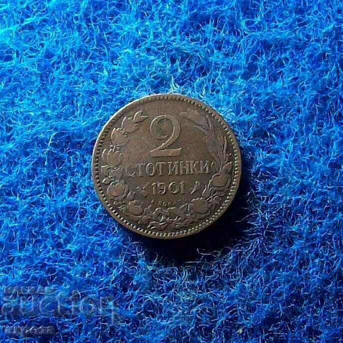 2 cents 1901