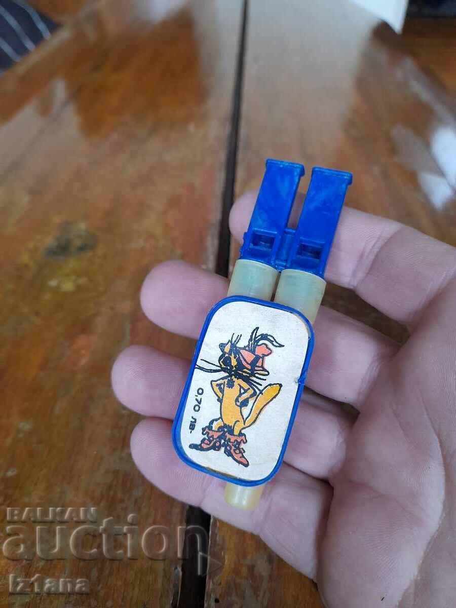 An old children's whistle with price 11.00 BGN | € 5.62