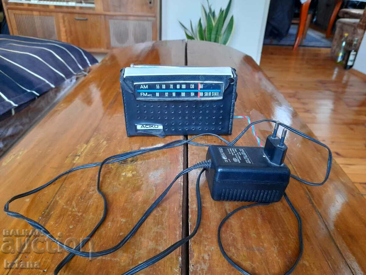 Old radio, Aciko radio receiver