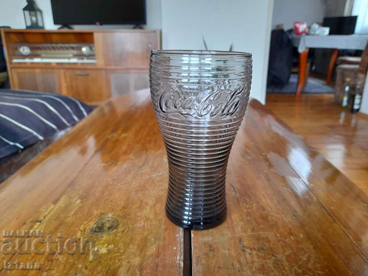 An old glass of Coca Cola, Coca Cola