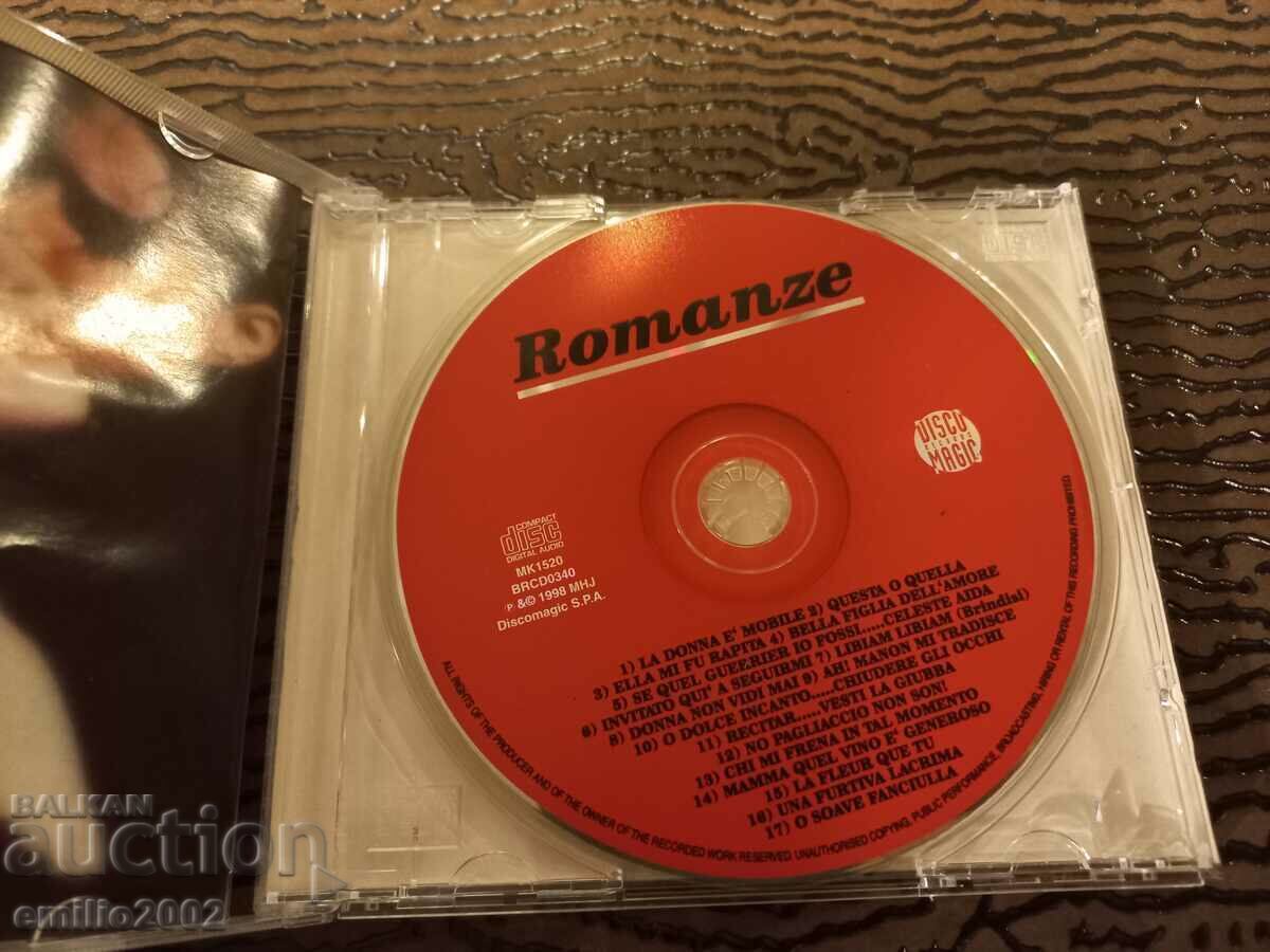CD ήχου Romance με τιμή € 0.99 | 1.94 BGN