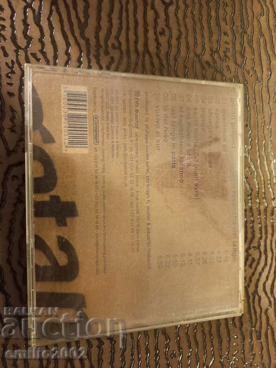 Auction Audio CD Gotan Auction Audio CD Gotan