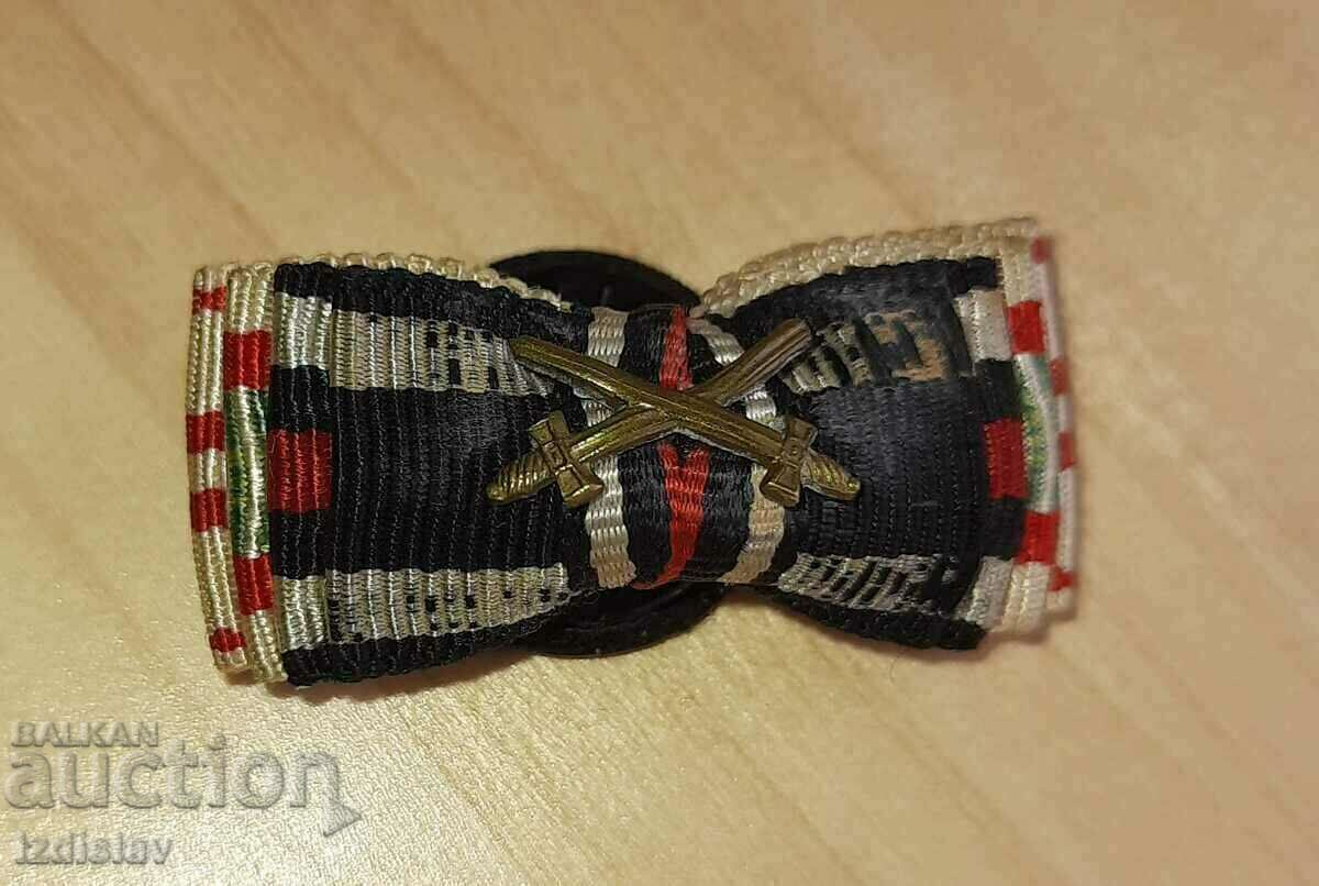 Auction Original German WW1 Ribbon, 1914 Iron Cross. Auction Original German WW1 Ribbon, 1914 Iron Cross.