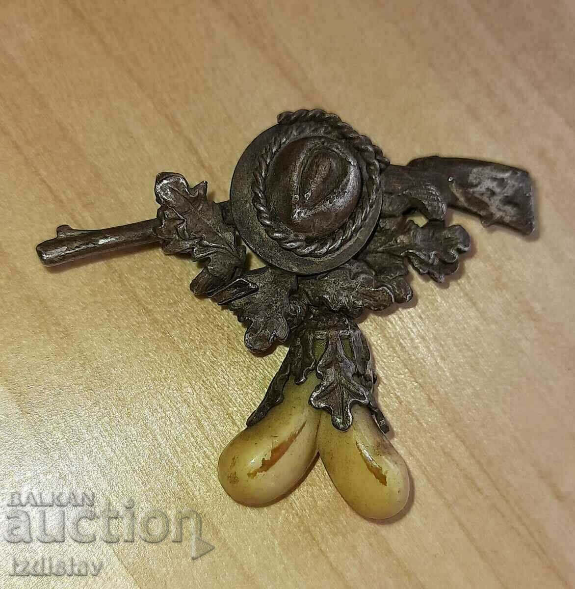 Auction Original WW1-WW2 German Hunting Badge Auction Original WW1-WW2 German Hunting Badge