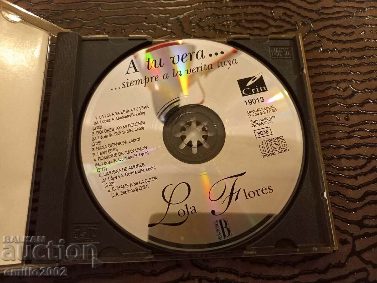 Lola Flores Audio CD with price 2.99 BGN | € 1.53 Lola Flores Audio CD with price 2.99 BGN | € 1.53