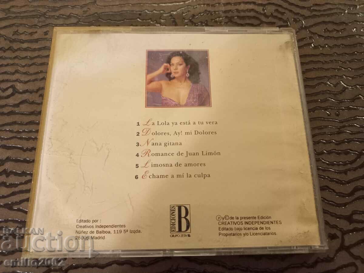 Auction Lola Flores Audio CD Auction Lola Flores Audio CD