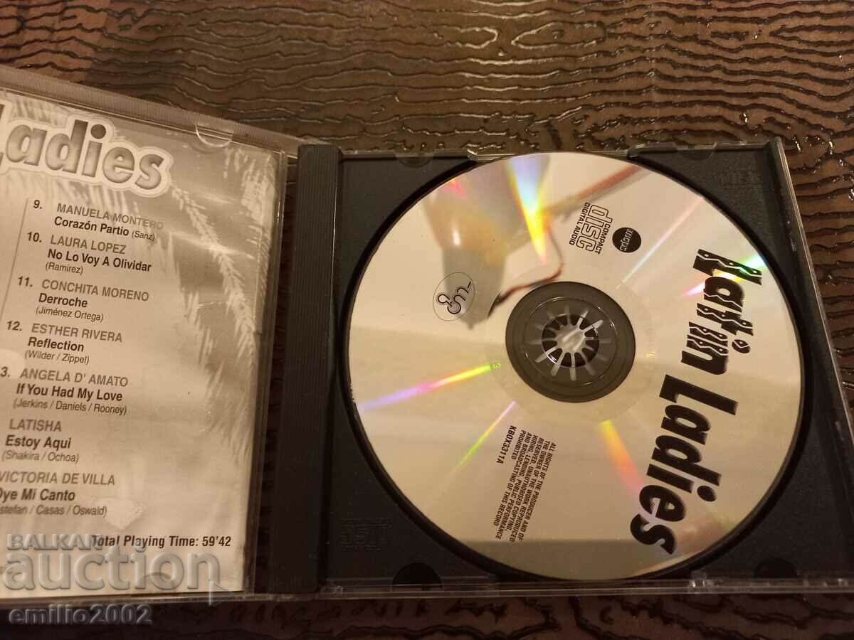 Audio CD Latin Ladies with price 2.99 BGN | € 1.53 Audio CD Latin Ladies with price 2.99 BGN | € 1.53