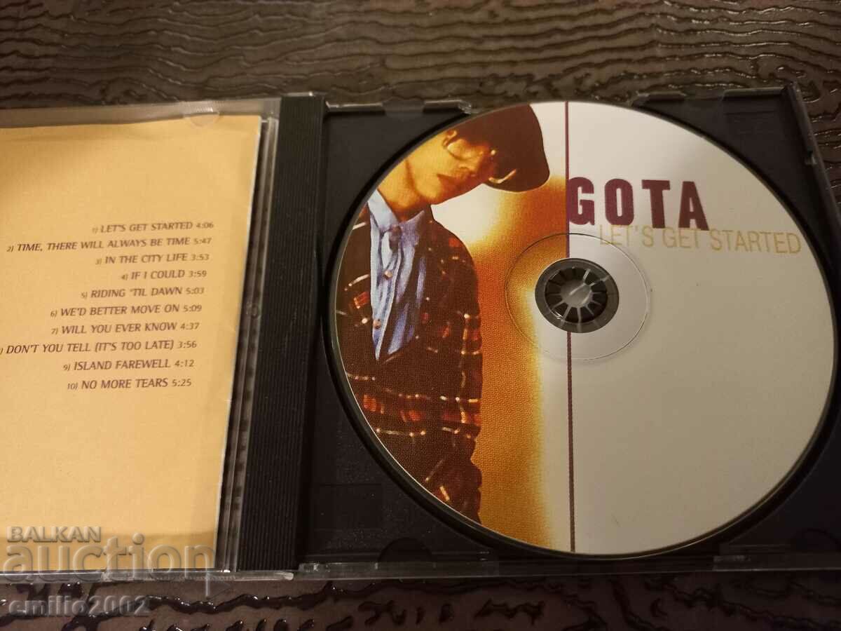 Audio CD GOTA with price 2.99 BGN | € 1.53 Audio CD GOTA with price 2.99 BGN | € 1.53