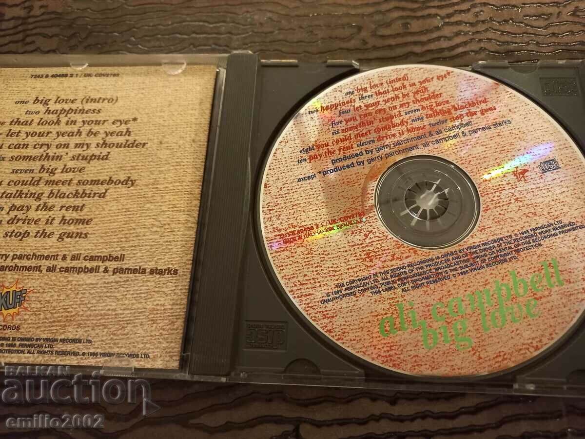 Audio CD Ali Campbell with price 2.99 BGN | € 1.53 Audio CD Ali Campbell with price 2.99 BGN | € 1.53