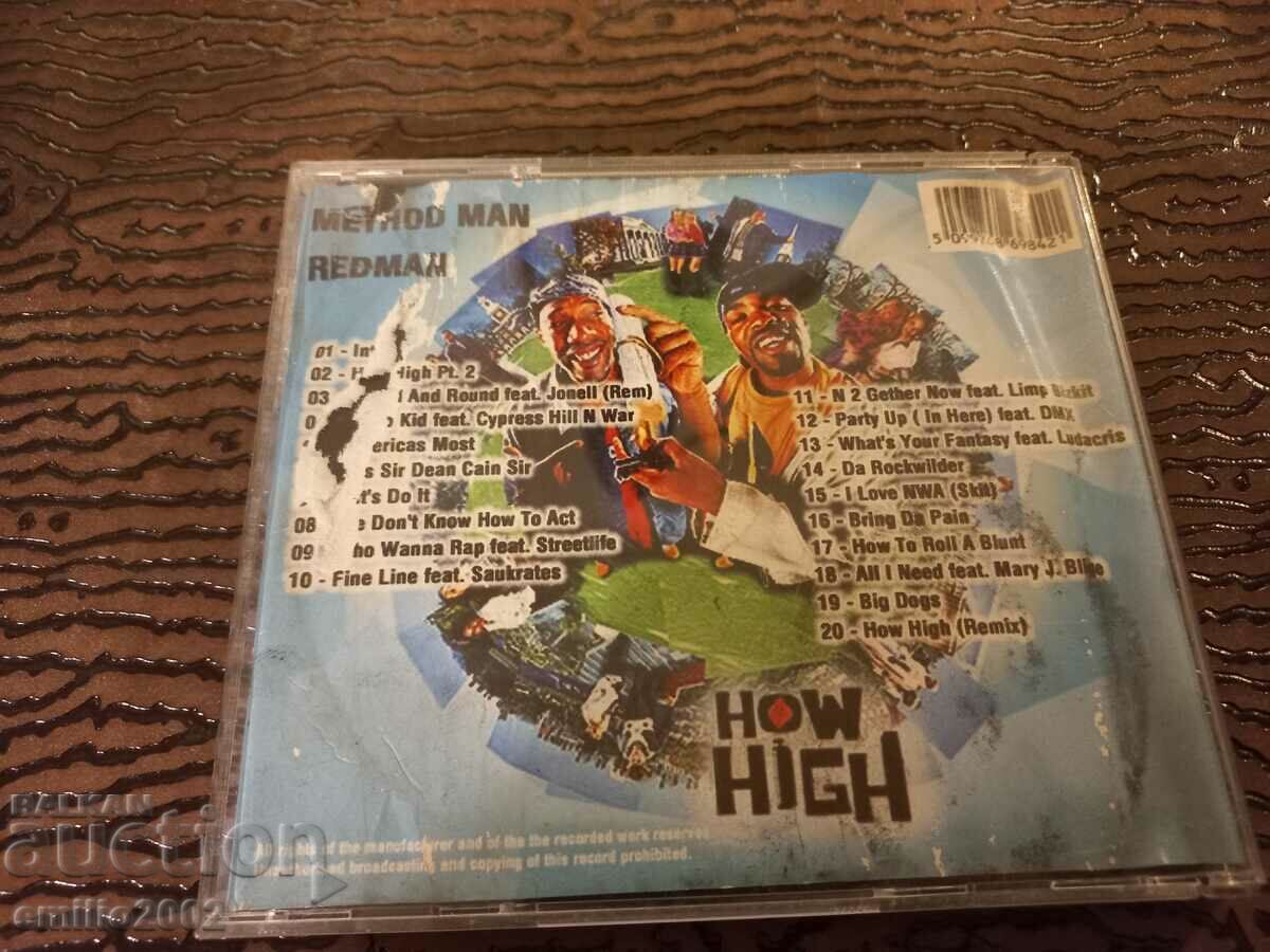 Auction Audio CD Method man Redman Auction Audio CD Method man Redman