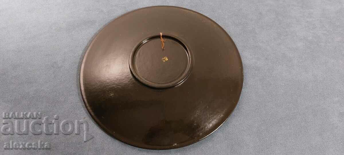 Farfurie din lemn pictata - 6