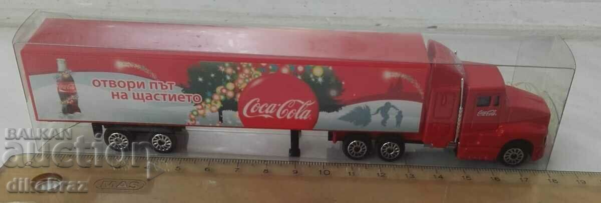 Coca Cola advertising truck / Coca Cola - Trolley for collection