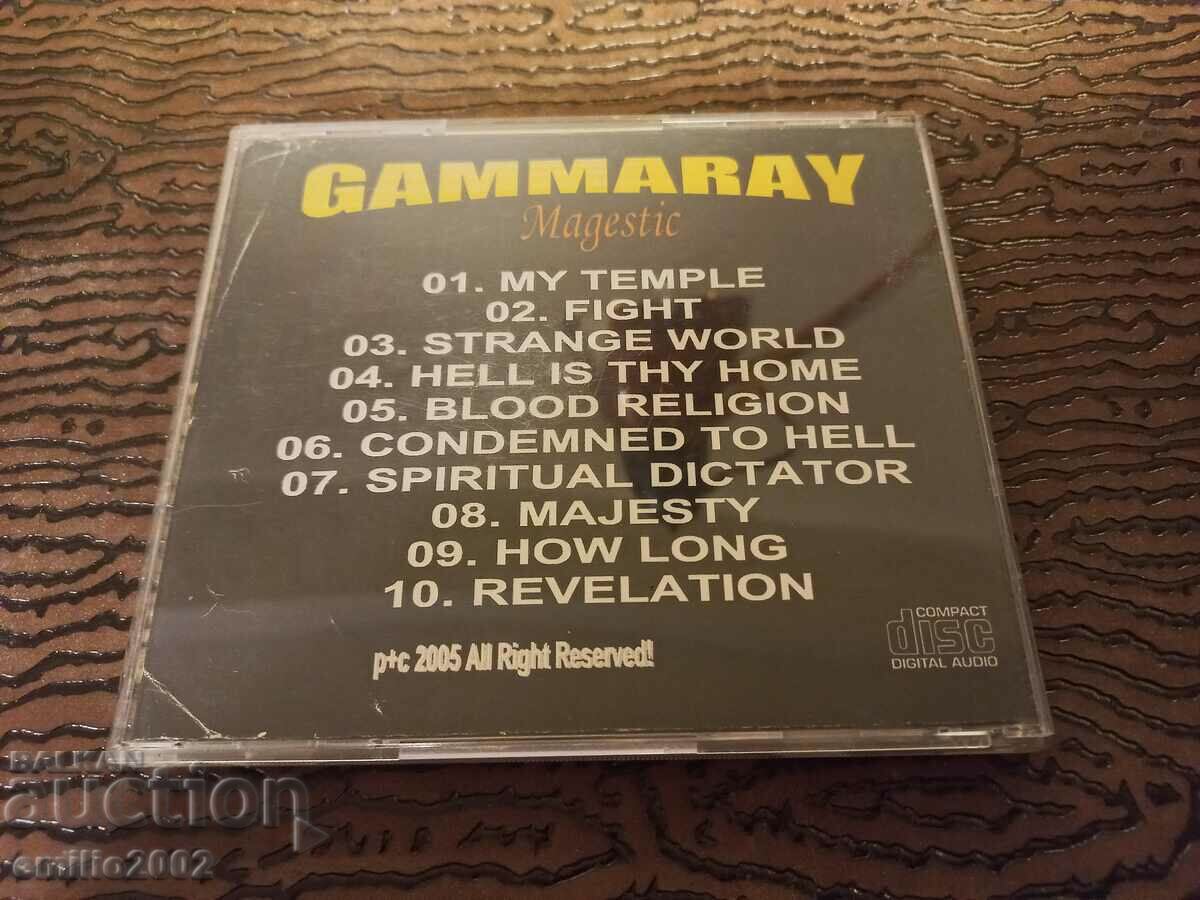 Auction  Audio CD Gammaray