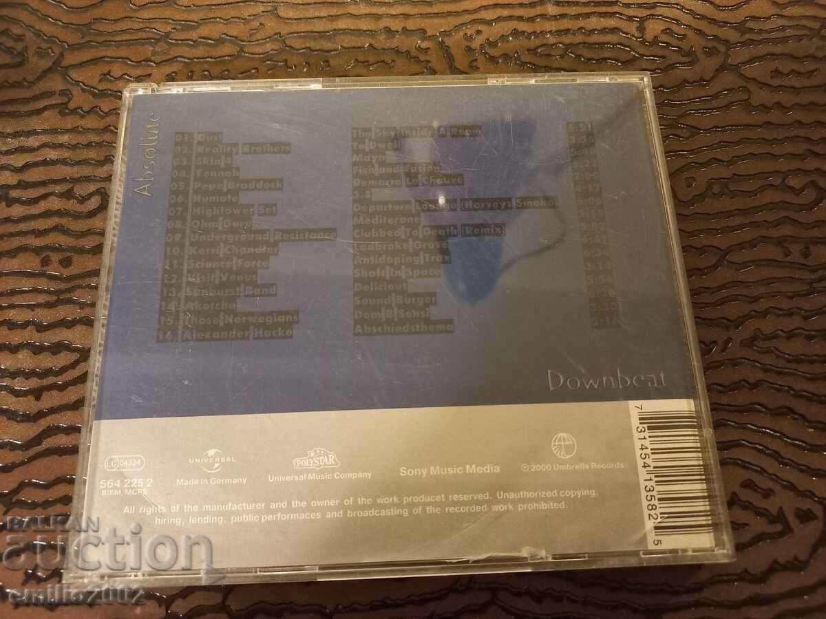 Auction Audio CD Absolute downbeat Auction Audio CD Absolute downbeat