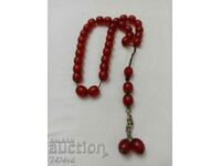 RED AMBER ROSARY