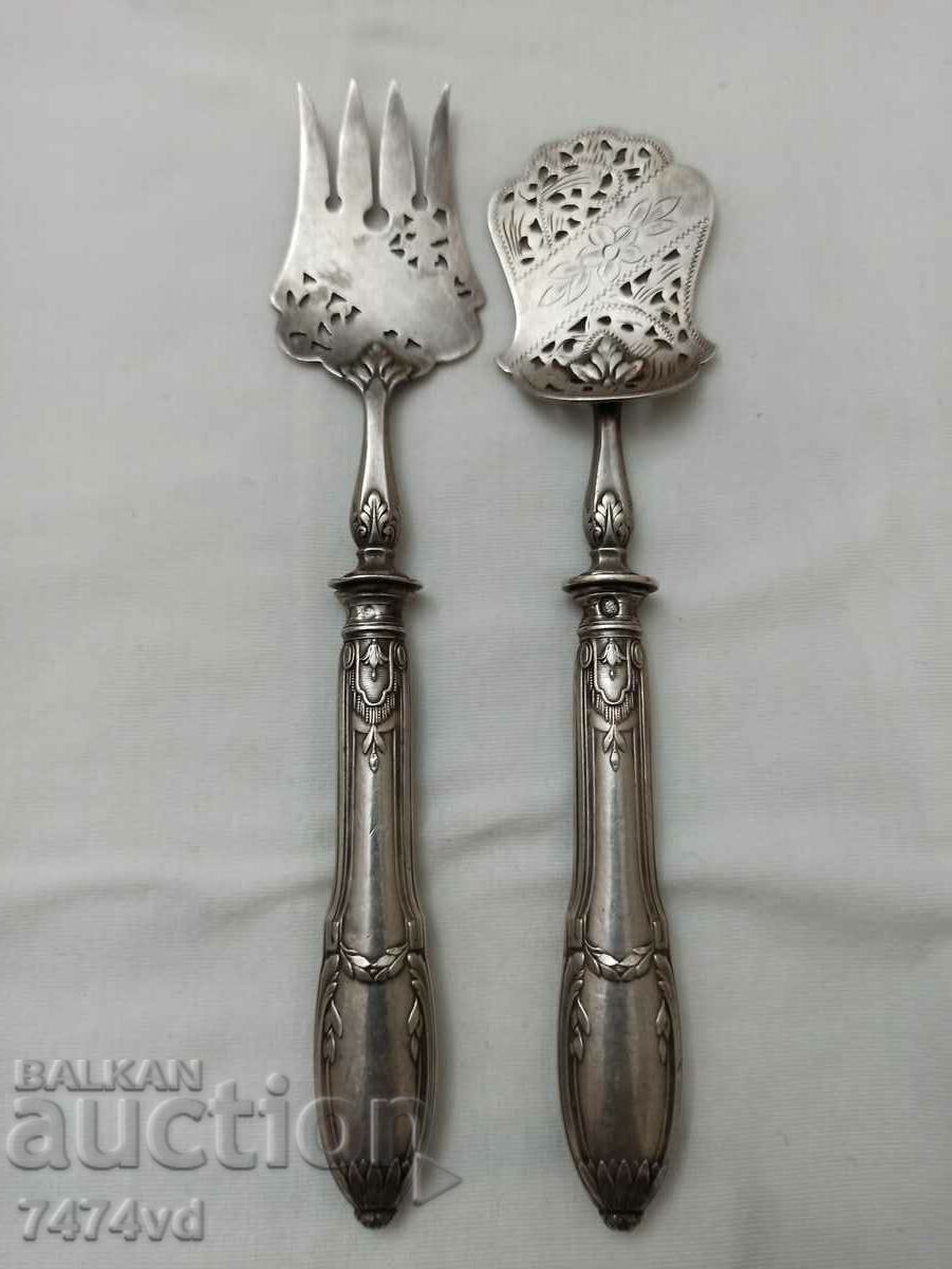 Antique silverware from France