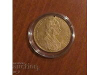 Moneda de aur 4 Ducat Austria, Franz Joseph 1866