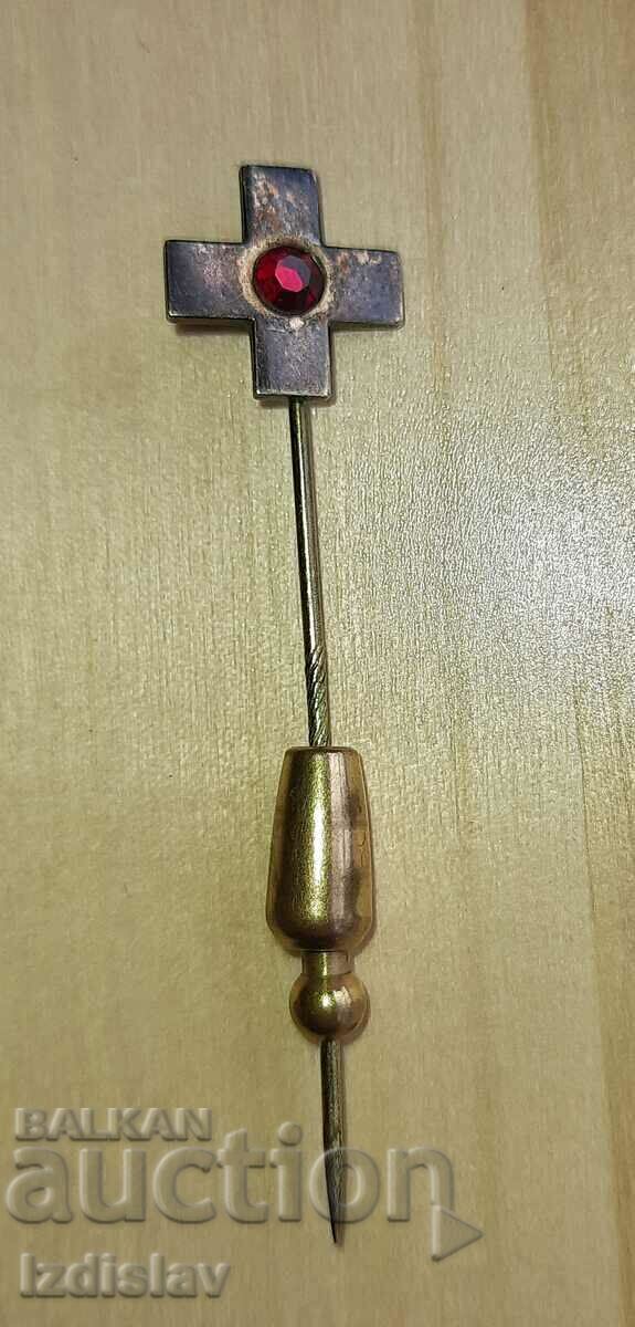 Original German blood donation medal, gold pin WW1-WW2 - 5 Original German blood donation medal, gold pin WW1-WW2 - 5