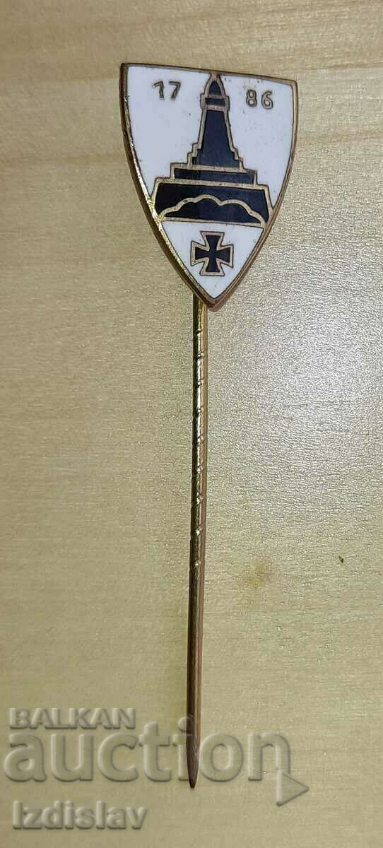 Auction Original Kyffhauser military enamel pin Auction Original Kyffhauser military enamel pin