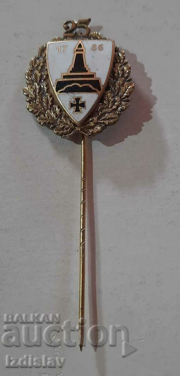 Auction Original Kyffhauser 25 military enamel pin Auction Original Kyffhauser 25 military enamel pin