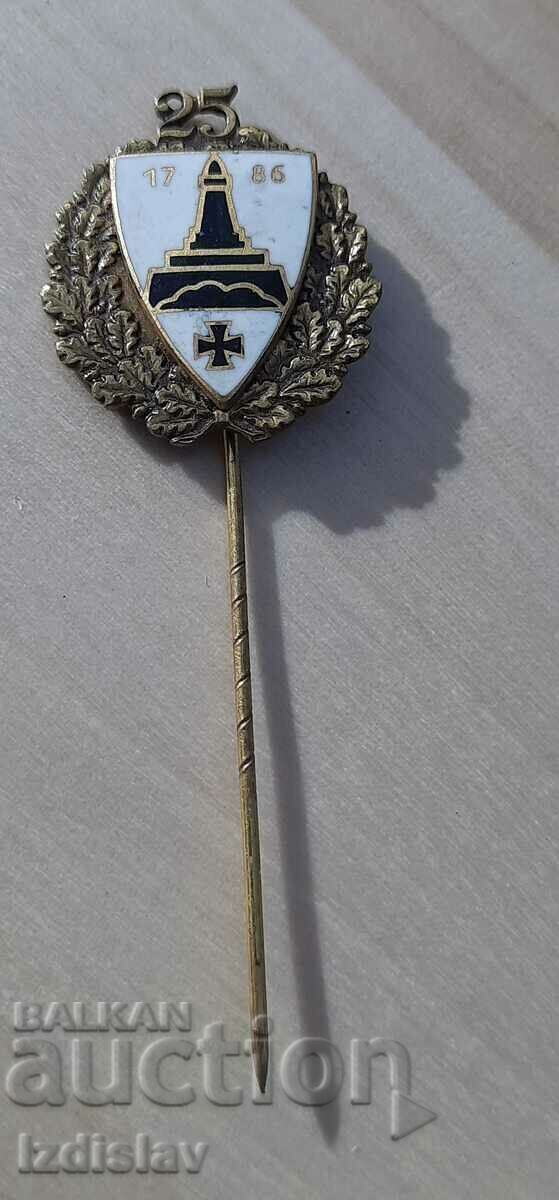 Original Kyffhauser 25 military enamel pin Original Kyffhauser 25 military enamel pin