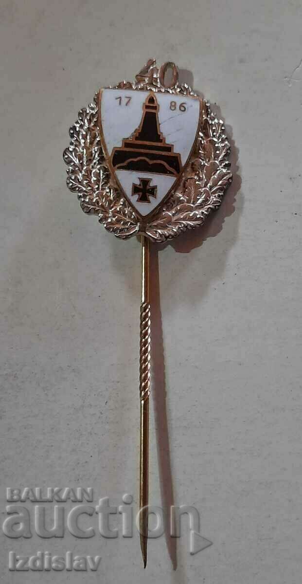 Оригинална милитари емайлирана игла Kyffhauser 40 с цена € 130.00 | 254.26 лв.