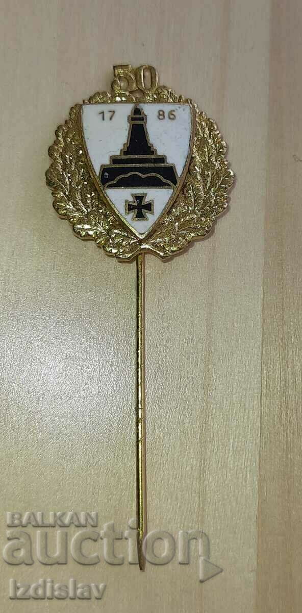 Auction Original Kyffhauser 50 military enamel pin Auction Original Kyffhauser 50 military enamel pin
