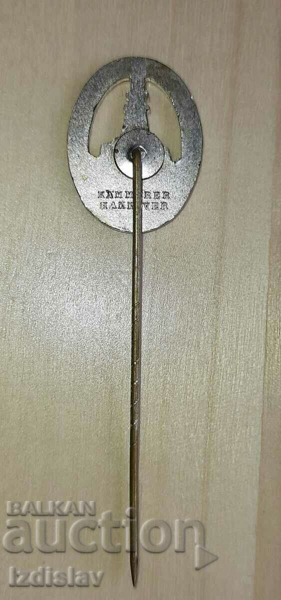 Original German KYFFHAUSER military protection badge with price 180.00 BGN | € 92.03