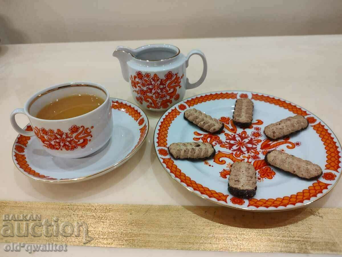 Auction Porcelain tea / coffee set, for 6 people, Germany Auction Porcelain tea / coffee set, for 6 people, Germany