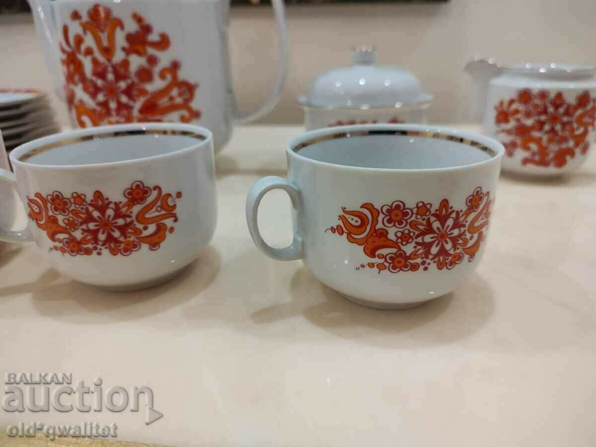 Porcelain tea / coffee set, for 6 people, Germany - 7 Porcelain tea / coffee set, for 6 people, Germany - 7