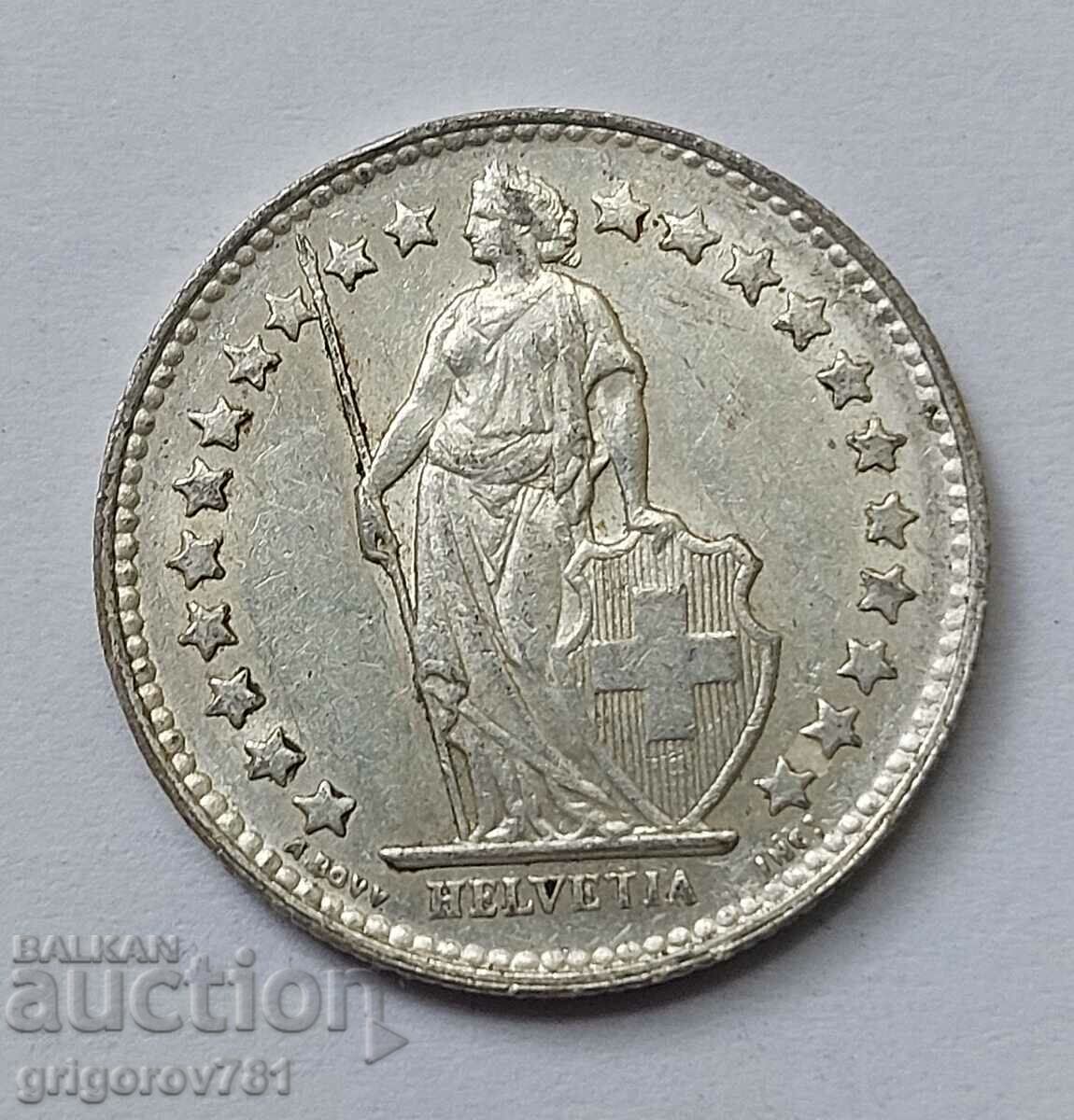 1/2 Φράγκο Ασήμι Ελβετία 1953 Β - Ασημένιο νόμισμα #163 με τιμή € 3.83 | 7.49 BGN 1/2 Φράγκο Ασήμι Ελβετία 1953 Β - Ασημένιο νόμισμα #163 με τιμή € 3.83 | 7.49 BGN