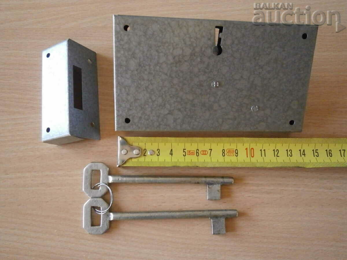 Ключалка заключваща машинка механизъм от 70те ретро винтидж