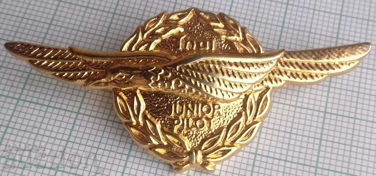 12111 Badge - Junior pilot Νεαρός πιλότος με τιμή 15.00 BGN | € 7.67