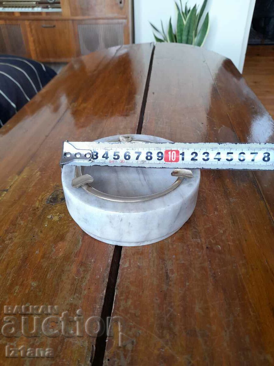 Auction Old Marble Ashtray Auction Old Marble Ashtray