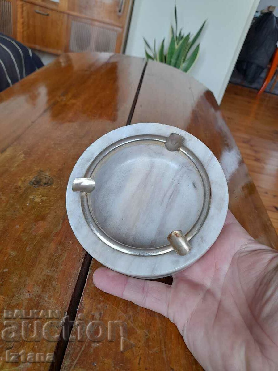 Delivery of Old Marble Ashtray Delivery of Old Marble Ashtray