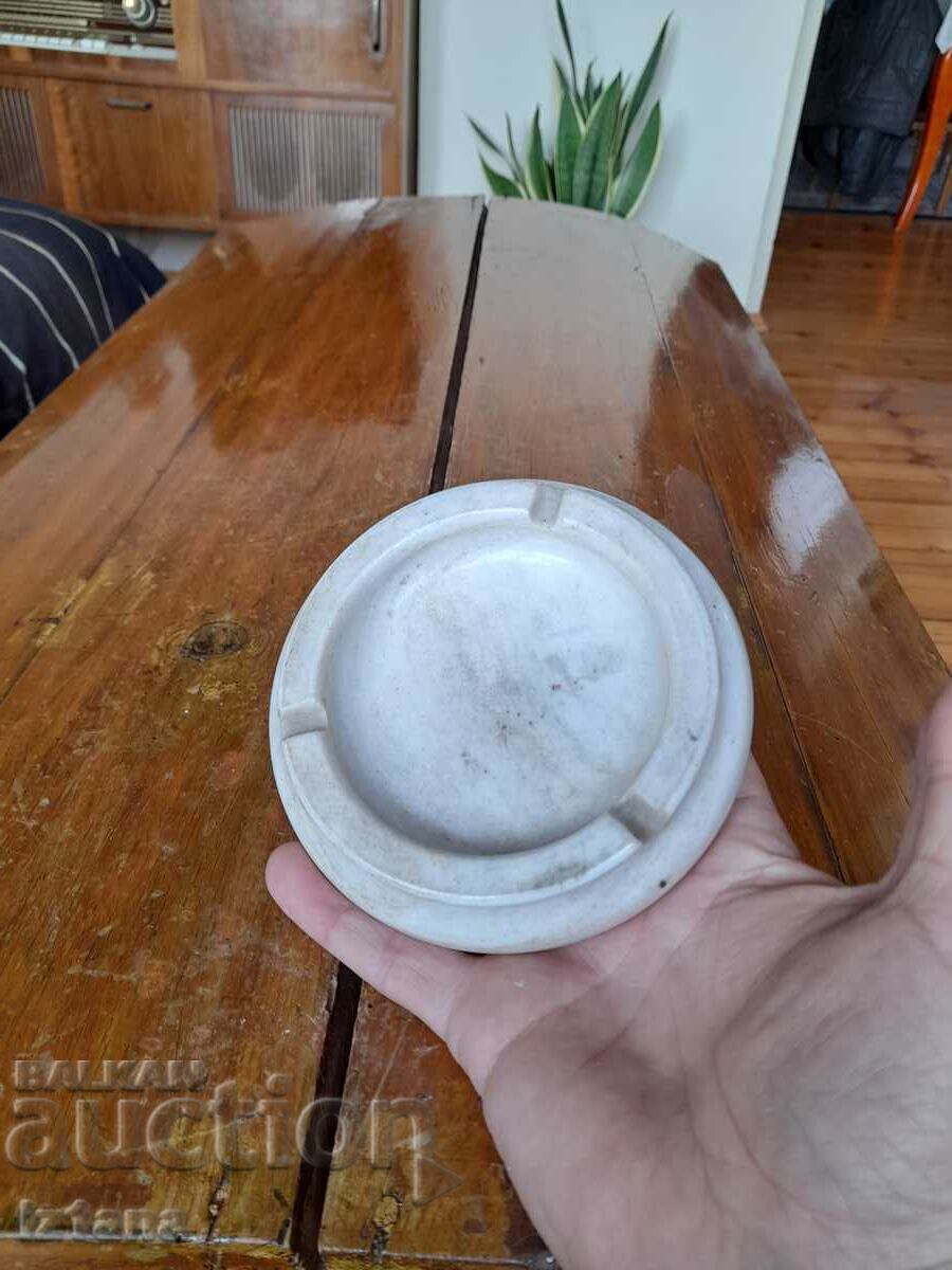 Auction Old Marble Ashtray Auction Old Marble Ashtray