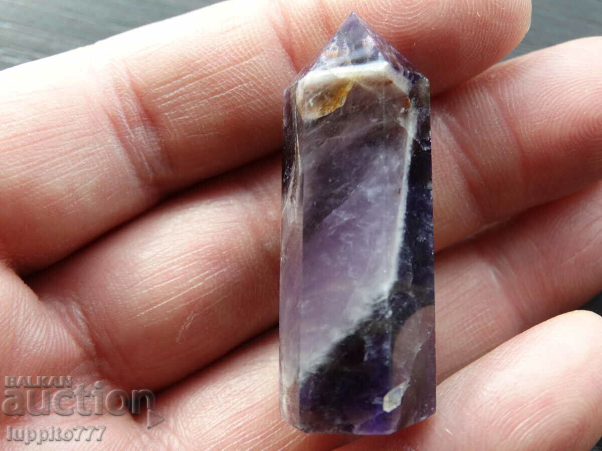 45 grams Amethyst Point Obelisk with price 35.00 BGN | € 17.90 45 grams Amethyst Point Obelisk with price 35.00 BGN | € 17.90