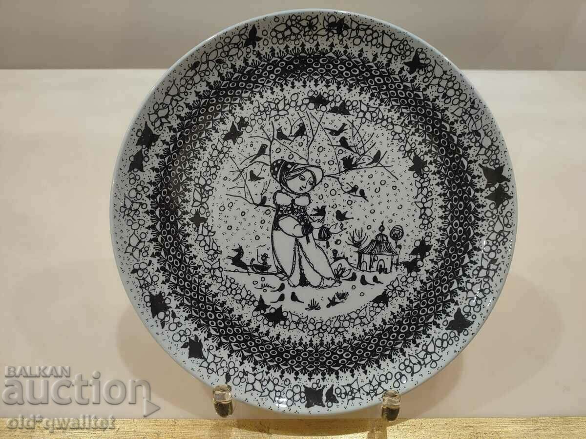 Auction Porcelain design plate, Denmark limited Auction Porcelain design plate, Denmark limited