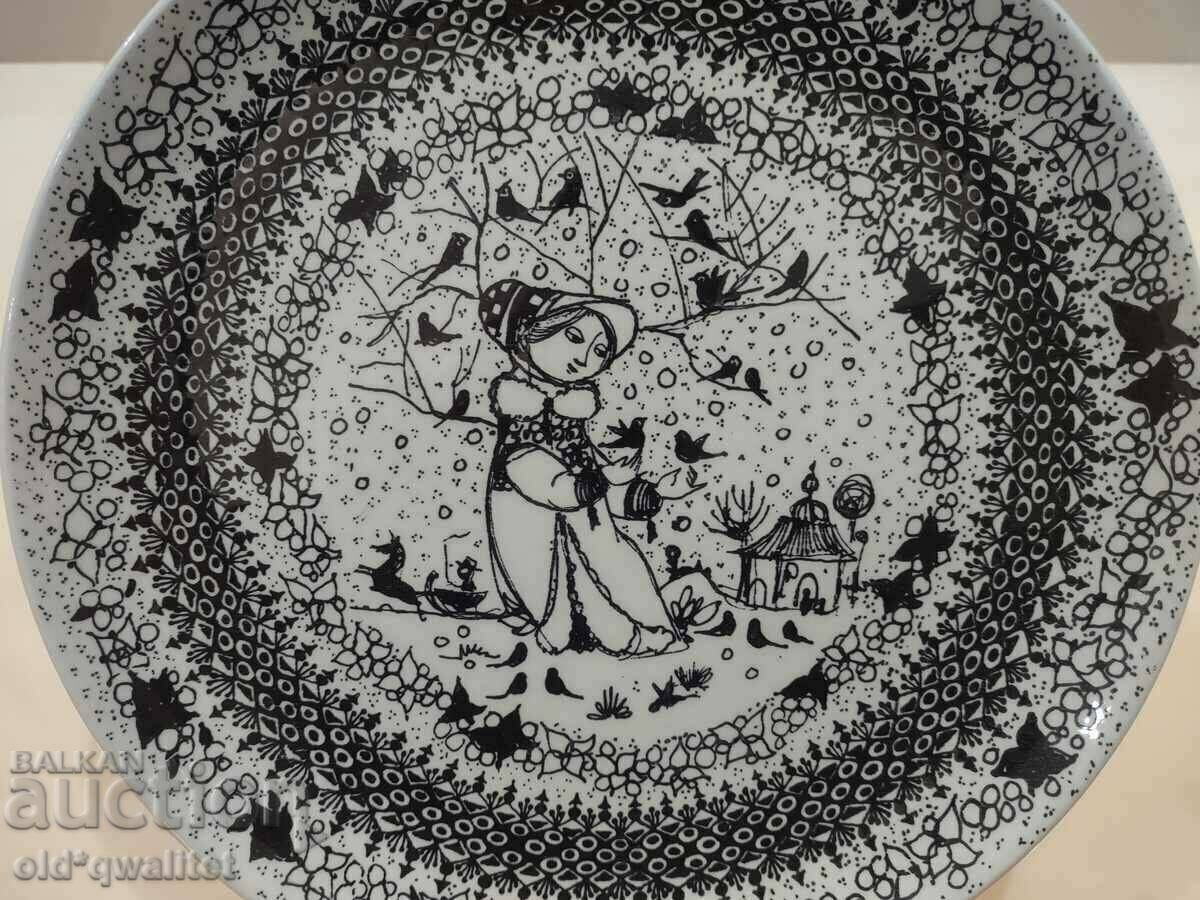 Porcelain design plate, Denmark limited - 5 Porcelain design plate, Denmark limited - 5